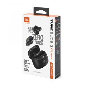 JBL Tune Buds 2 TWS Bluetooth fülhallgató fekete (JBLTBUDS2BLK)