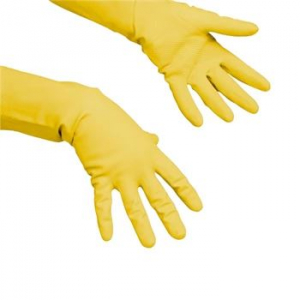Vileda Multipurpose háztartási gumikesztyű M-es sárga (100162)