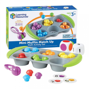 Learning Resources Mini Muffin Match Up matematikai j&aacute;t&eacute;k (LER 5556)