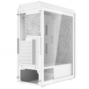 ADATA XPG VALOR AIR PLUS táp nélküli ablakos ház fehér 4x120mm RGB ventilátorral (VALORAIRPLUSMTA-WHCWW)