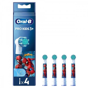 Braun Oral-B EB10-4 Spiderman gyerek elektromos fogkefe pótfej szett 4db (10PO010449)
