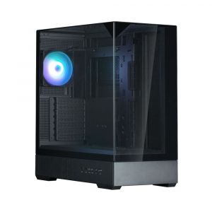Zalman P40 Prism BLACK táp nélküli ablakos ház fekete