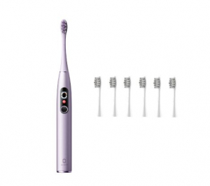 Oclean X Pro Digital elektromos fogkefe lila + pótfej (OCL553475+OCL552263)