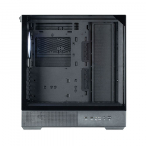 Zalman P40 Prism BLACK táp nélküli ablakos ház fekete