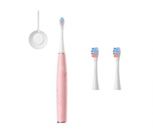 Oclean Kids elektromos fogkefe gyerekeknek rózsaszín + pótfej (OCL552409+ OCL552546)