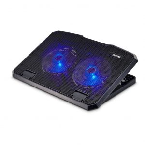 Hama Black Metal notebook hűtő 15.6" fekete (00126806)