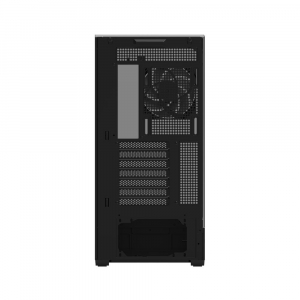 Zalman P40 Prism BLACK táp nélküli ablakos ház fekete