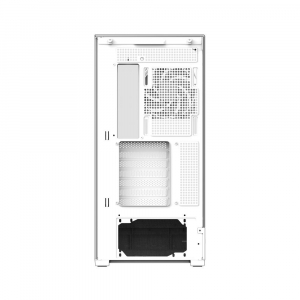Zalman P40 Prism WHITE táp nélküli ablakos ház fehér