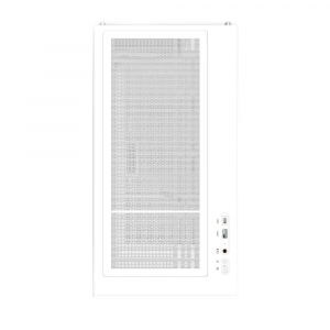 Zalman P10 White táp nélküli ablakos mATX ház fehér