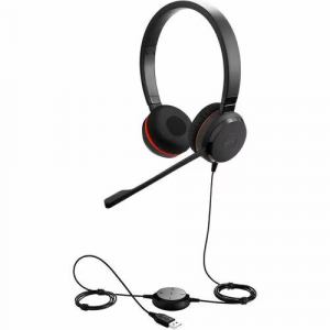 Jabra Evolve 20SE USB-C/A MS sztereo headset fekete (4999-823-369)