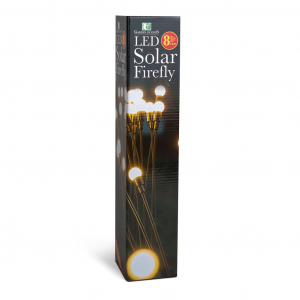 Garden of Eden melegfehér LED-es leszúrható szolár lámpa - "szentjánosbogár" 70cm (11273)
