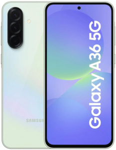 Samsung Galaxy A36 5G 6/128GB Dual-Sim mobiltelefon király lime (SM-A366BLGB)
