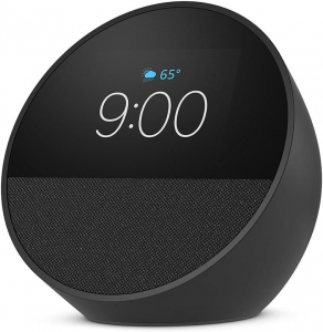Amazon Echo Spot (2024) okos otthon vezérlő fekete (B0C2S2J7JP)