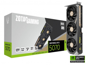 Zotac GeForce RTX 5070 12GB SOLID OC videokártya (ZT-B50700J-10P)
