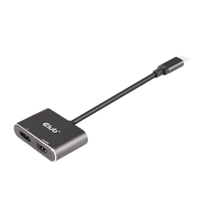 CLUB3D USB Type C - DisplayPort &eacute;s HDMI HUB (CSV-1552)