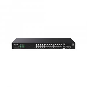 Tenda 26x Gigabit + 2x SFP PoE Switch (TEG2228P-24-410W)