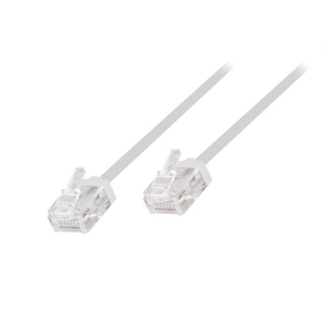 LogiLink Slim High-Flex Cat.6A U/UTP patch kábel 5m fehér (CQ3071U)