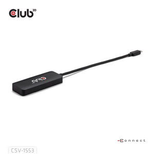 CLUB3D USB-C DP Alt-Mode - 3xDisplayPort &aacute;talak&iacute;t&oacute; fekete (CSV-1553)