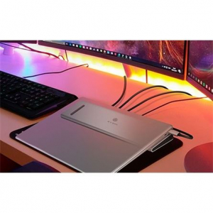 RaidSonic ICY BOX 11-in-1 USB Type-C notebook dokkoló ezüst (IB-DK2106A-CPD)