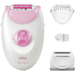Braun Silk-épil 3-031 epilátor fehér-rózsaszín