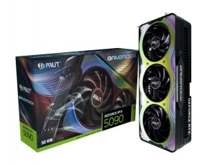 Palit GeForce RTX 5090 32GB GameRock videokártya (NE75090019R5-GB2020G)