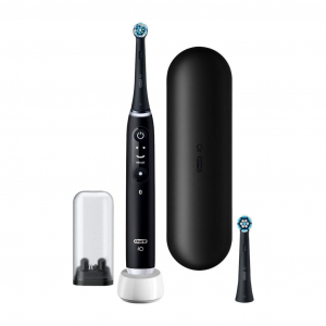 Braun Oral-B iO6 elektromos fogkefe fekete + fekete tok (4210201445111)
