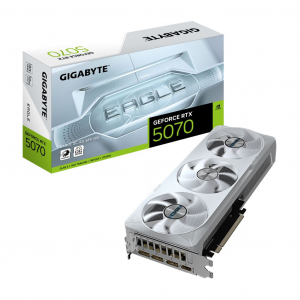 Gigabyte GeForce RTX 5070 12GB EAGLE OC ICE SFF 12G videokártya (GV-N5070EAGLEOC ICE-12GD)