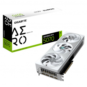 Gigabyte GeForce RTX 5070 12GB AERO OC 12G videokártya (GV-N5070AERO OC-12GD)