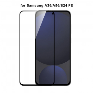 Cellect Samsung Galaxy A56 full cover kijelzővédő üvegfólia (LCD-SAM-A56-FCGLASS)