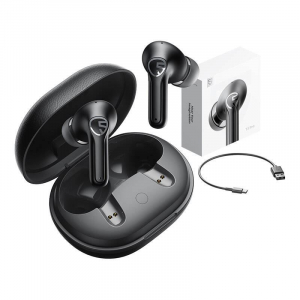 Soundpeats T3 Pro TWS Bluetooth fülhallgató fekete