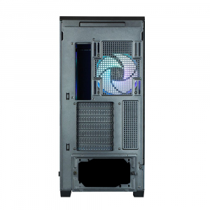 Zalman P50 DS BLACK táp nélküli abalkos ház fekete