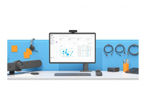 Logitech Room Solution for Teams - Large Bundle with Logitech Tap Cat5e (Rally Plus) (TAPRAPMSTASU2 / 8592978612641)