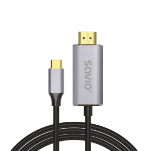 Savio USB-C - HDMI k&aacute;bel 1m (CL-170)