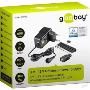 Goobay 53995 univerzális hálózati adapter