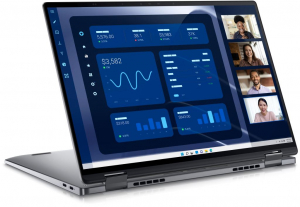 DELL Latitude 9450 2in1 Laptop Core U7 165U 32GB 1TB SSD Win 11 Pro szürke (006L945014EMEA2IN1VP)