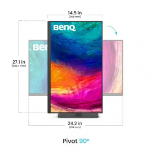 27" BenQ PD2706QN monitor (9H.LNDLA.TBE)
