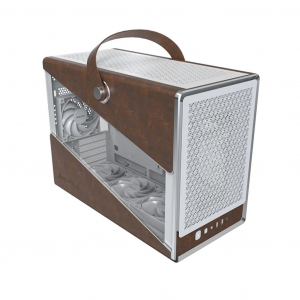 Montech Heritage PRO táp nélküli Micro-ATX ház fehér-barna (4710562749175)