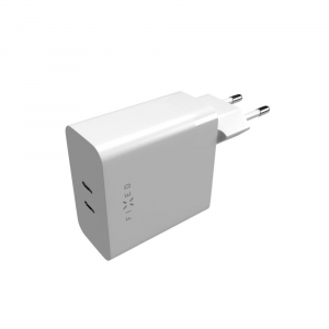FIXED Mains USB-C hálózati töltő 65W fehér (FIXC65-2C-WH)
