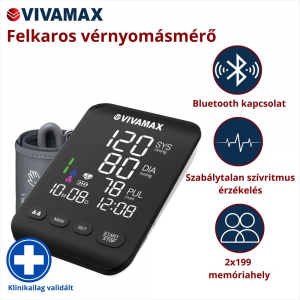 Vivamax V31BT felkaros vérnyomásmérő bluetooth funkcióval (GYV31BT)
