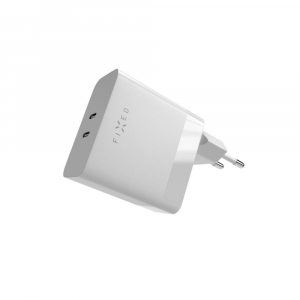 FIXED Mains USB-C hálózati töltő 65W fehér (FIXC65-2C-WH)
