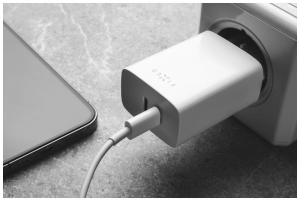FIXED Travel USB-C hálózati töltő 35W fehér (PO_FIXC35-2C-WH)