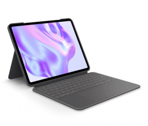 Logitech Combo Touch n&eacute;met (Qwertz) iPad Pro 11 h&uuml;velykes (M4) billentyűzettok grafitsz&uuml;rke (920-012770)