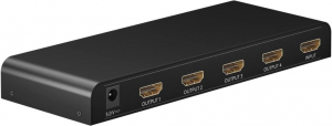 Goobay 4 portos HDMI 4K 30Hz elosztó fekete (58482)