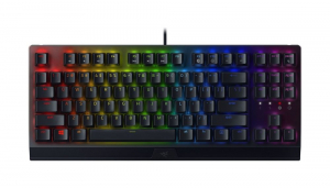 Razer BlackWidow V3 TKL Green Switch UK billentyűzet fekete (RZ03-03490300-R3W1)