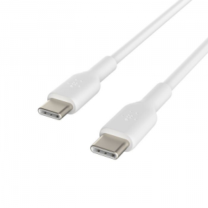 Belkin BoostCharge USB-C - USB-C k&aacute;bel 2m feh&eacute;r (CAB003bt2MWH)