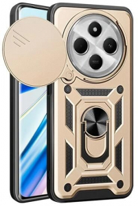 Gigapack Defender Xiaomi Redmi 14C 4G kamerav&eacute;dős tok aranysz&iacute;nű-fekete (GP-163190)