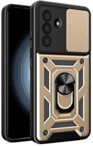 Gigapack Defender Samsung Galaxy A36 5G (SM-A366) kamerav&eacute;dős tok aranysz&iacute;nű-fekete (GP-166268)