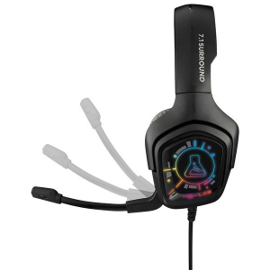 The G-Lab KORP COBALT 7.1 EX gaming headset fekete