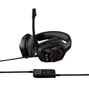 The G-Lab KORP COBALT 7.1 EX gaming headset fekete