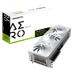 Gigabyte GeForce RTX 5070 Ti 16GB AERO OC 16G videokártya (GV-N507TAERO OC-16GD)